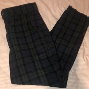 Plaid Hollister Pants